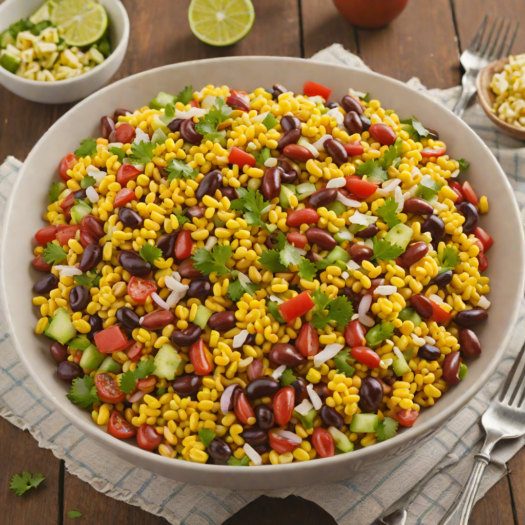 Southwest Style Regional Bean and Corn Salad