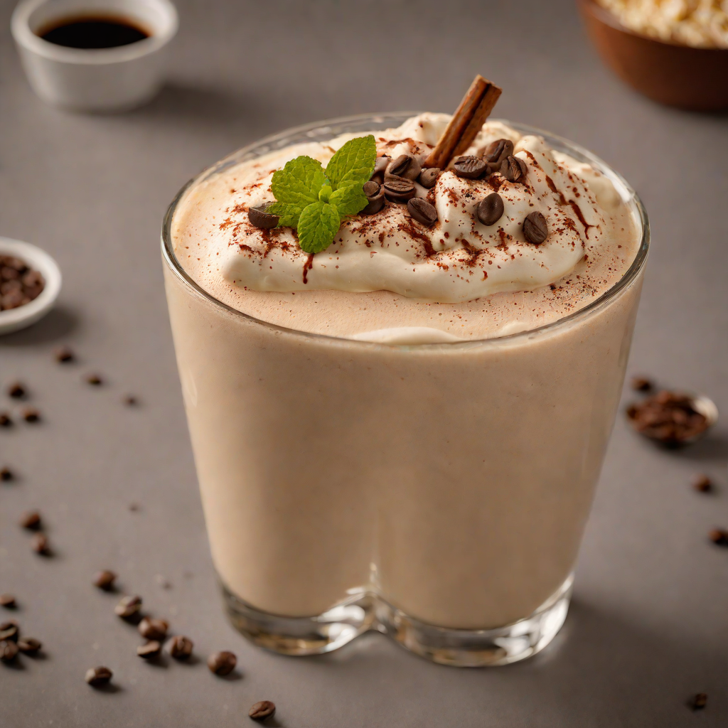 Vodka Espresso Shake with Vanilla and Coffee Liqueur
