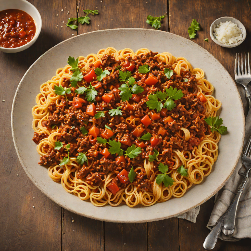 Slow-Cooked Kangaroo Ragu with Wild Tomato Sauce