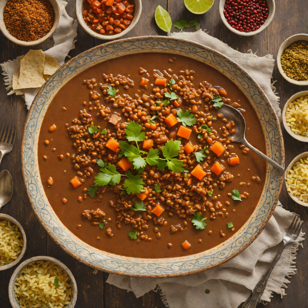 Berbere-Spiced Lentil Stew with Injera
