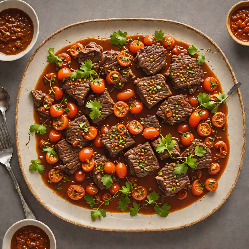 Slow-Braised Beef with Smoky Tomato and Pimentón