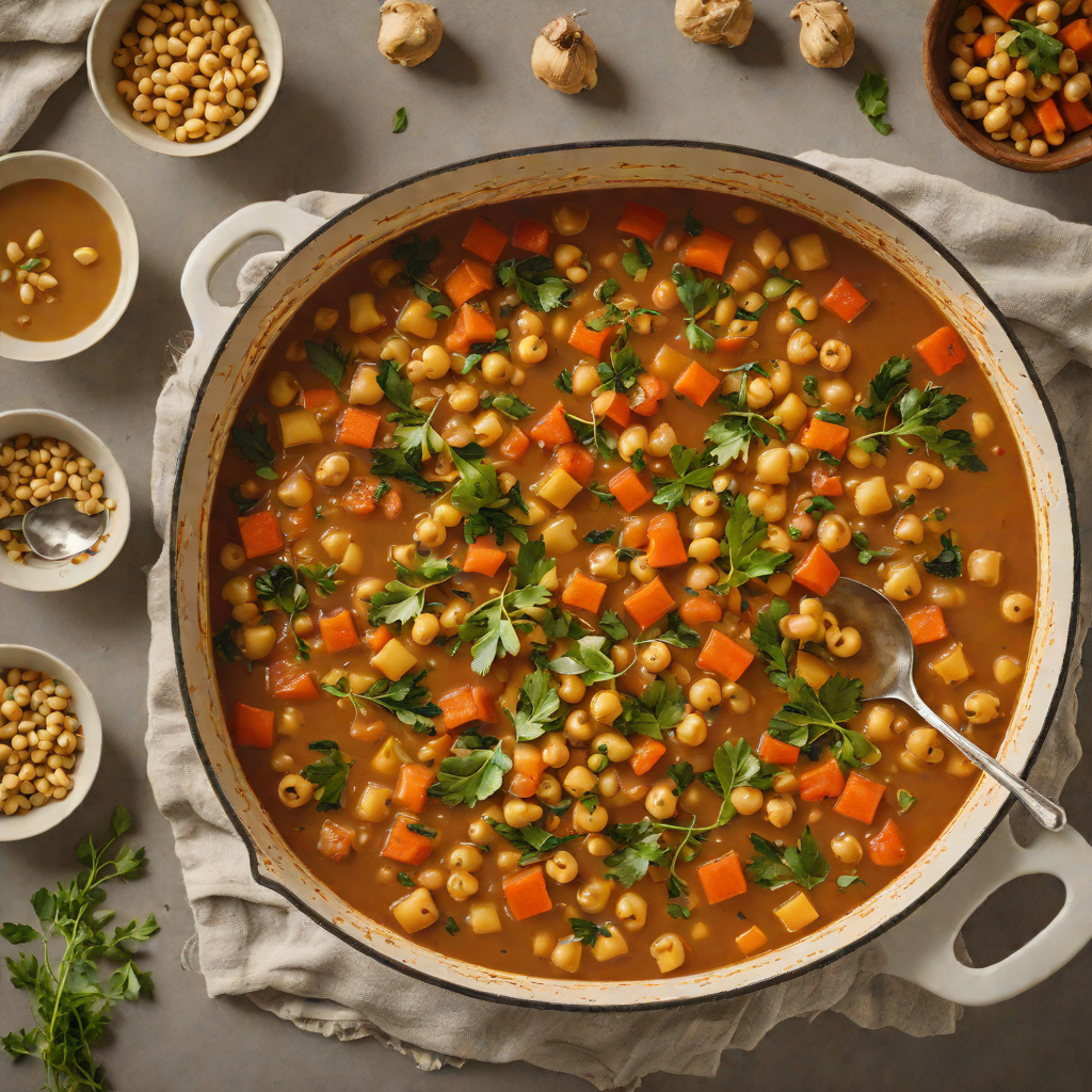 One-Pot Hidden Vegetable and Chickpea Stew