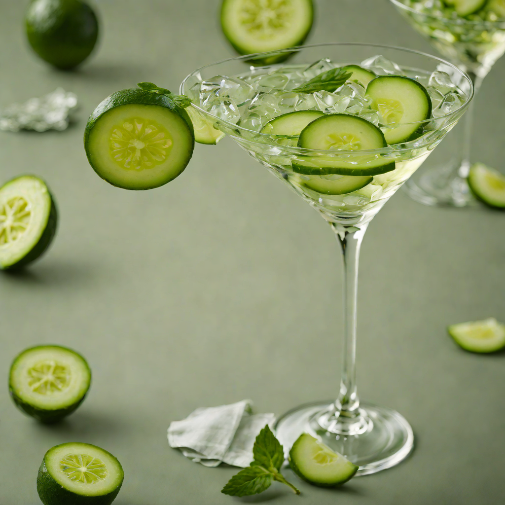 Refreshing Gin Cucumber Martini