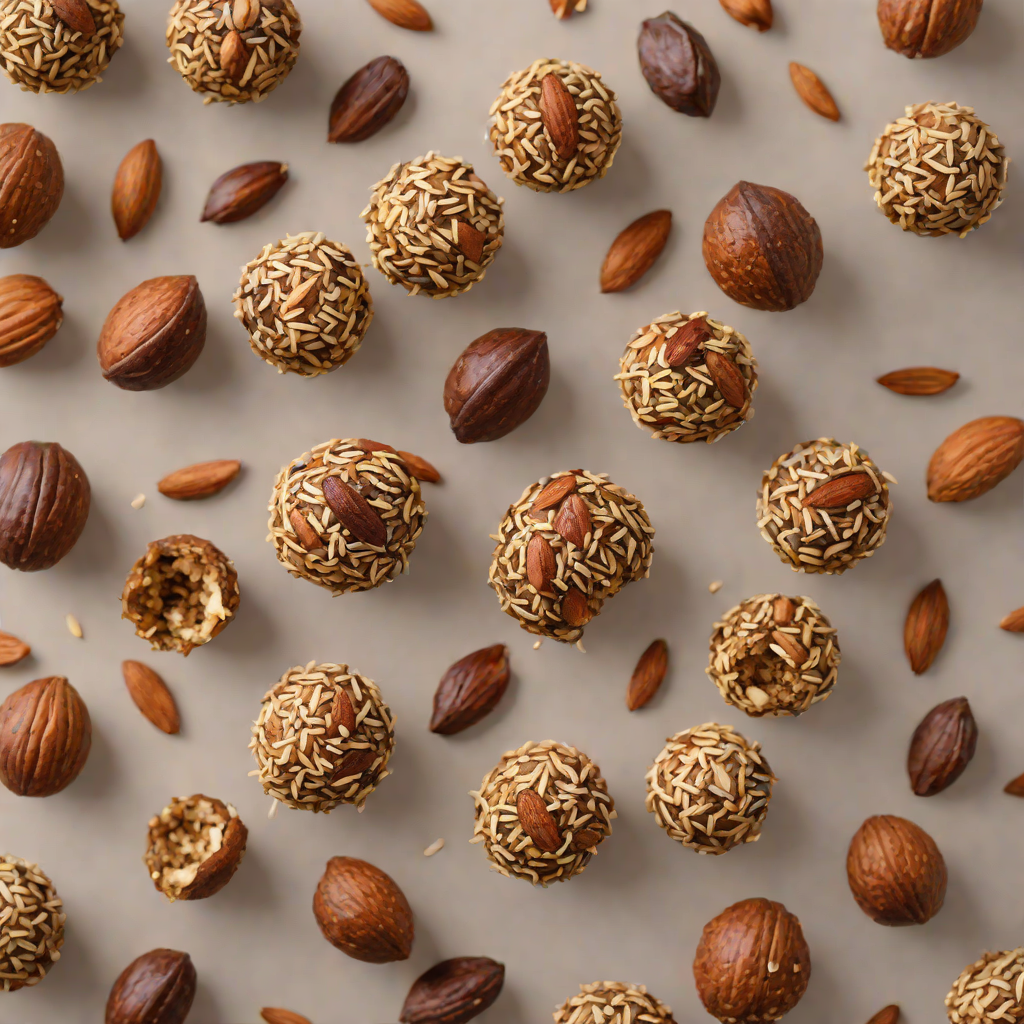 Almond-Date Energy Bites with Chia and Coconut