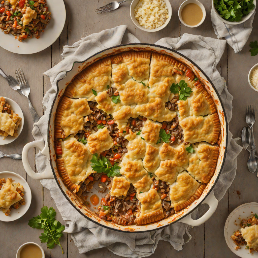 One-Pot Australian Meat Pie Casserole