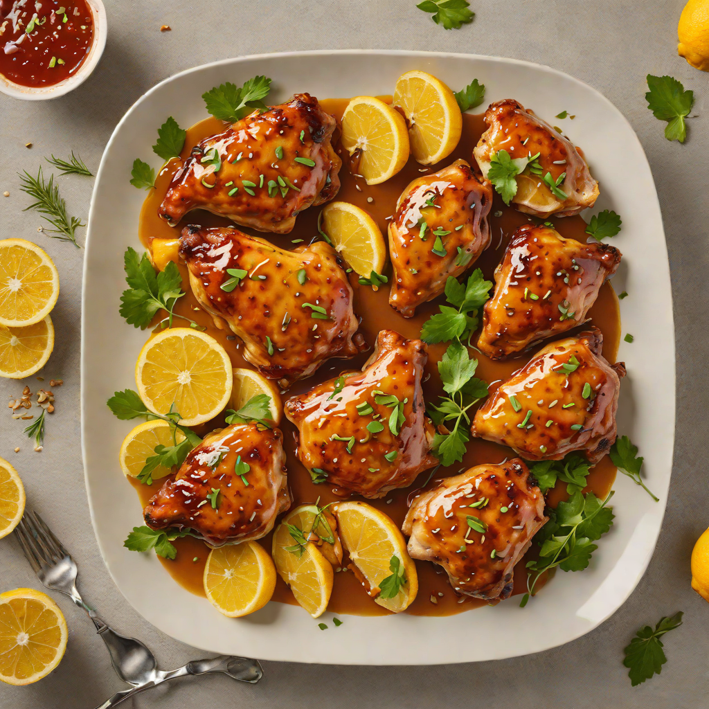 Interactive Citrus-Maple Glazed Chicken Thighs