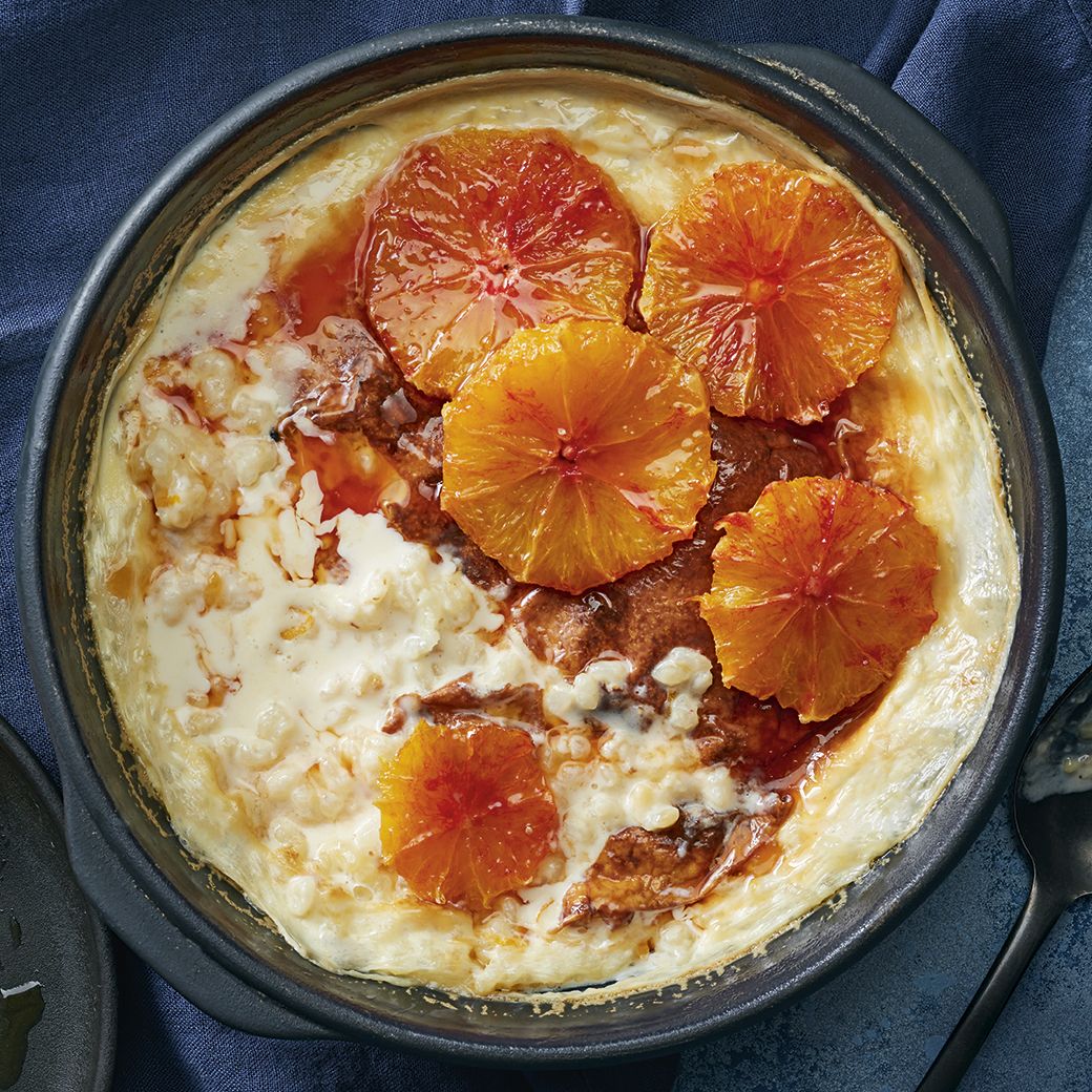 Orange Cardamom Spiced Rice Pudding