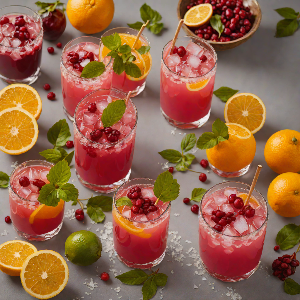 Aguas Frescas de Jamaica with Hibiscus and Orange Blossom