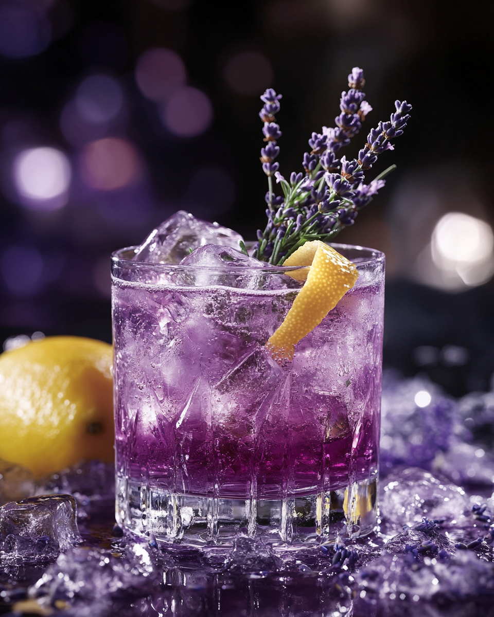 Lavender Citrus Vodka Collins