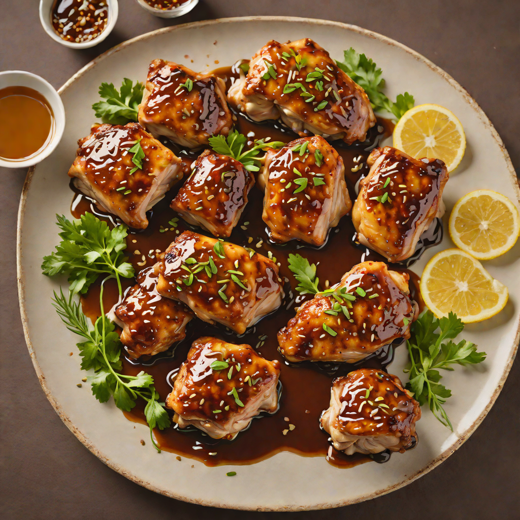 Pan-Seared Chicken Thighs with Honey-Garlic Soy Glaze