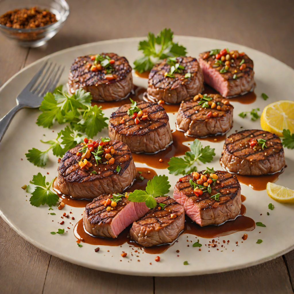 Pan-Seared Beef Medallions with Southwest Spice Rub