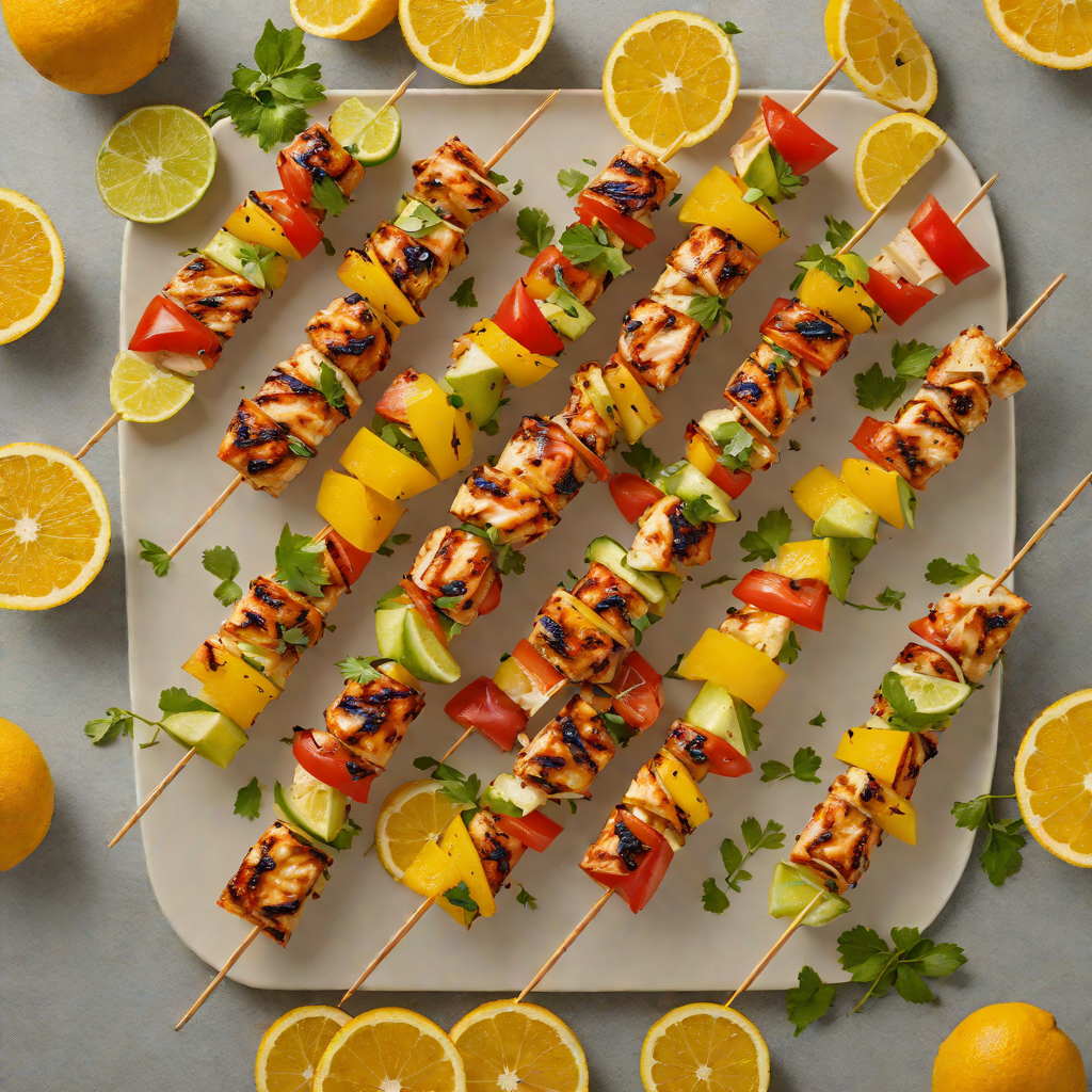 Sunshine Citrus Chicken Skewers