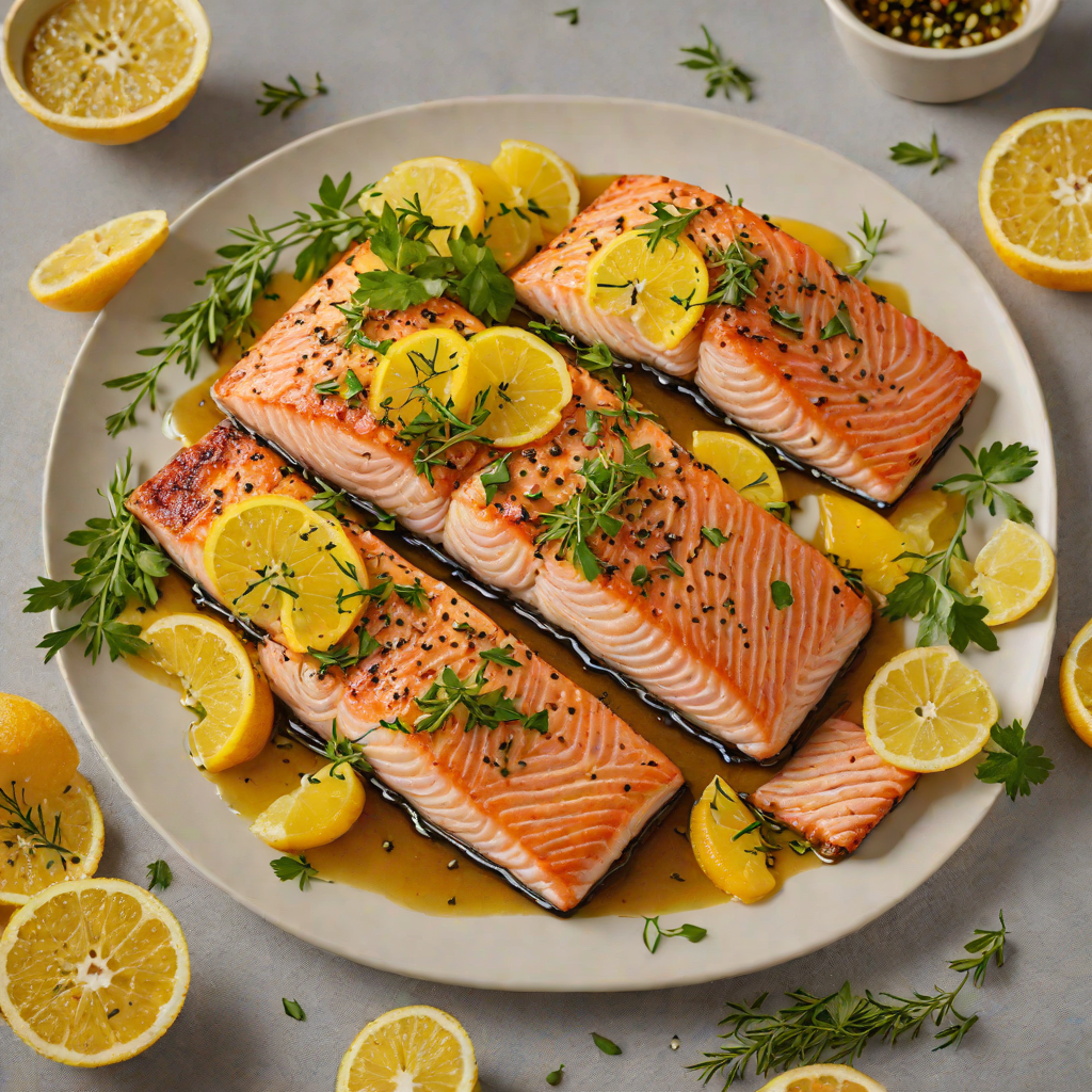 Pan-Seared Salmon with Citrus and Herb Brown Butter