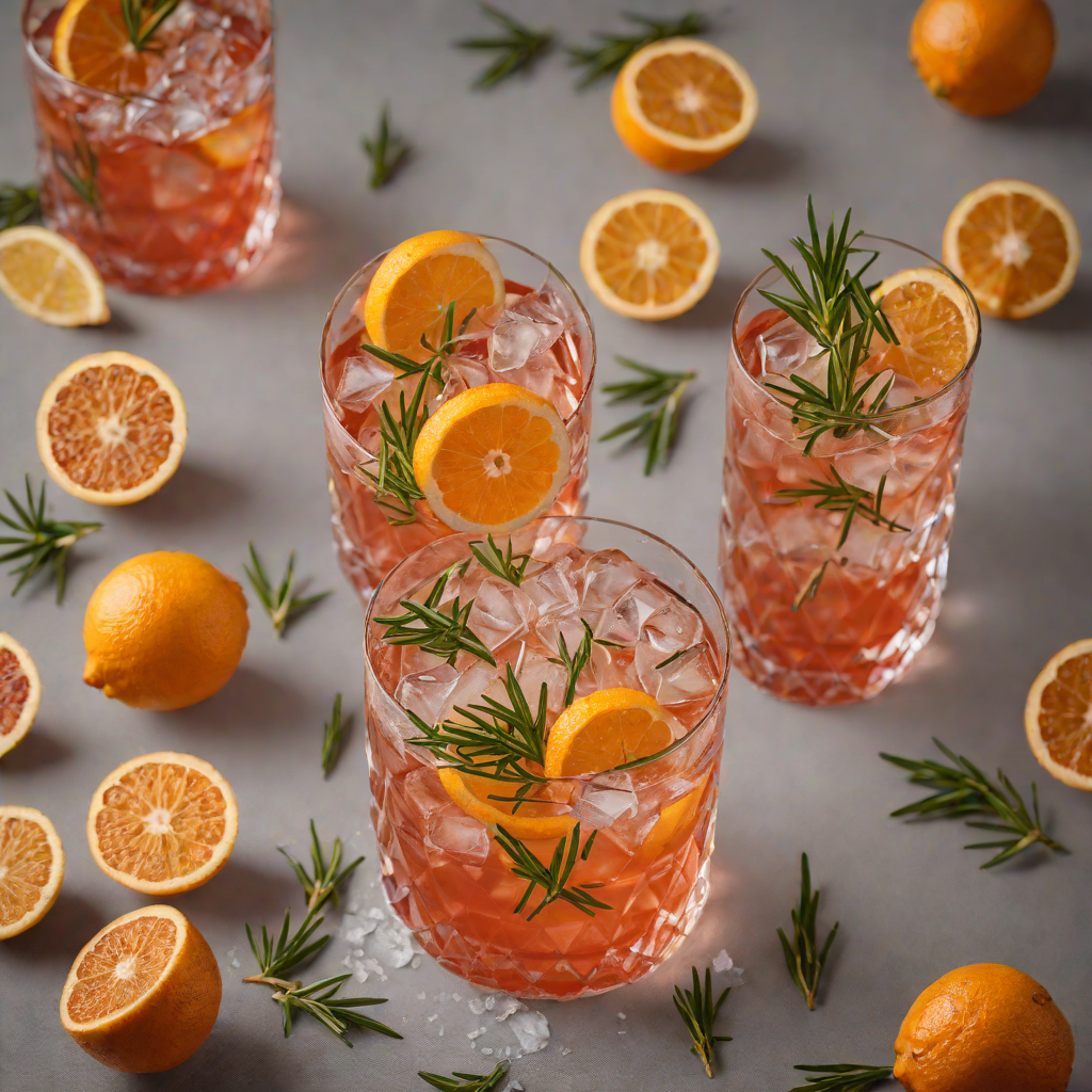 Rosemary Grapefruit Negroni Twist