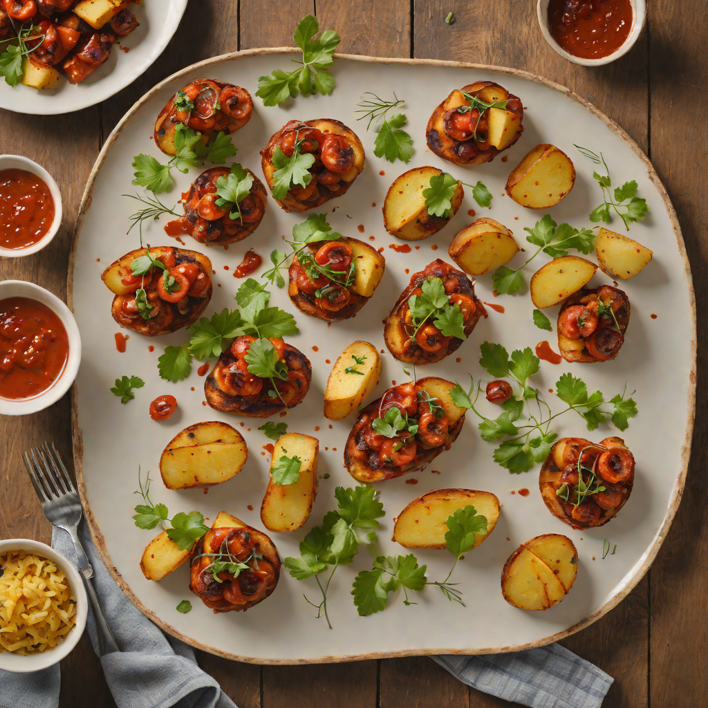 Pan-Seared Chorizo and Potato Tapas with Smoked Paprika