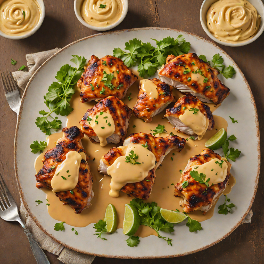 Pan-Seared Chicken Thighs with Smoky Paprika and Garlic Aioli