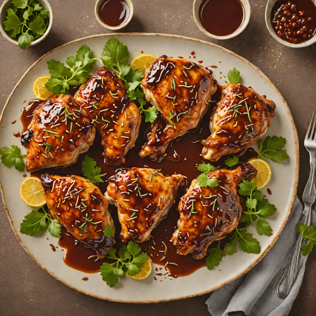 Pan-Seared Chicken with Tangy Tamarind Glaze