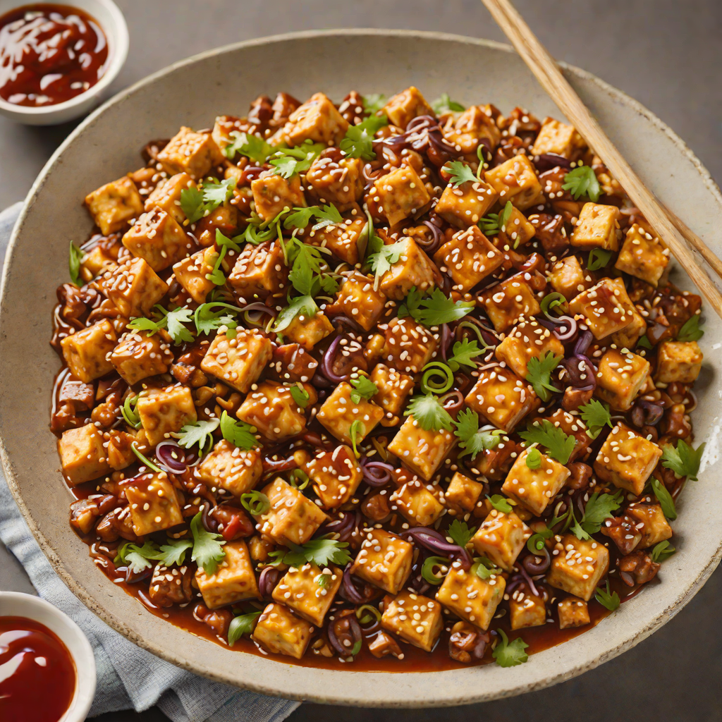 Sichuan-Style Spicy Mapo Tofu Stir-Fry