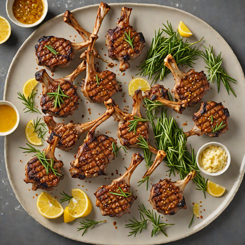 Rosemary-Garlic Grilled Lamb Chops