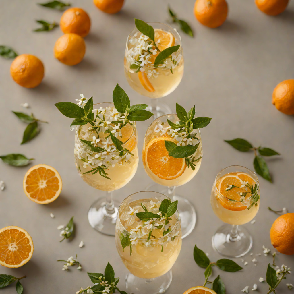 Mediterranean Orange Blossom Spritz