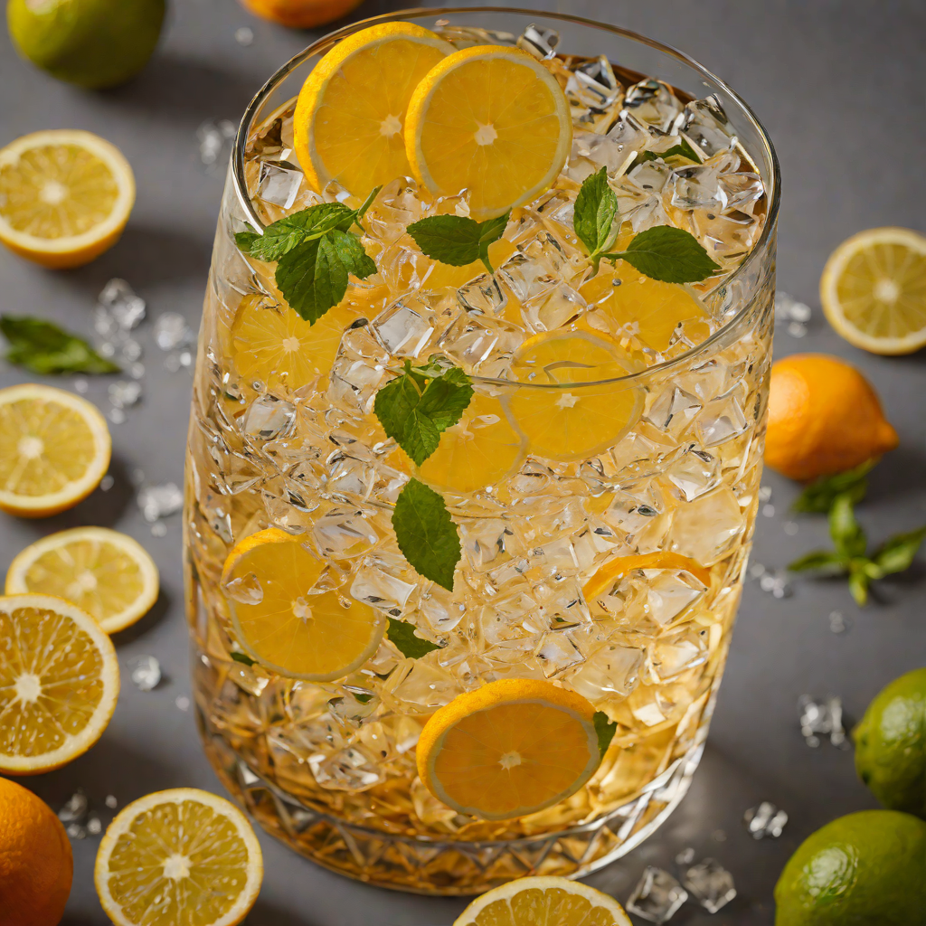 Citrus-Infused Whiskey Soda Highball