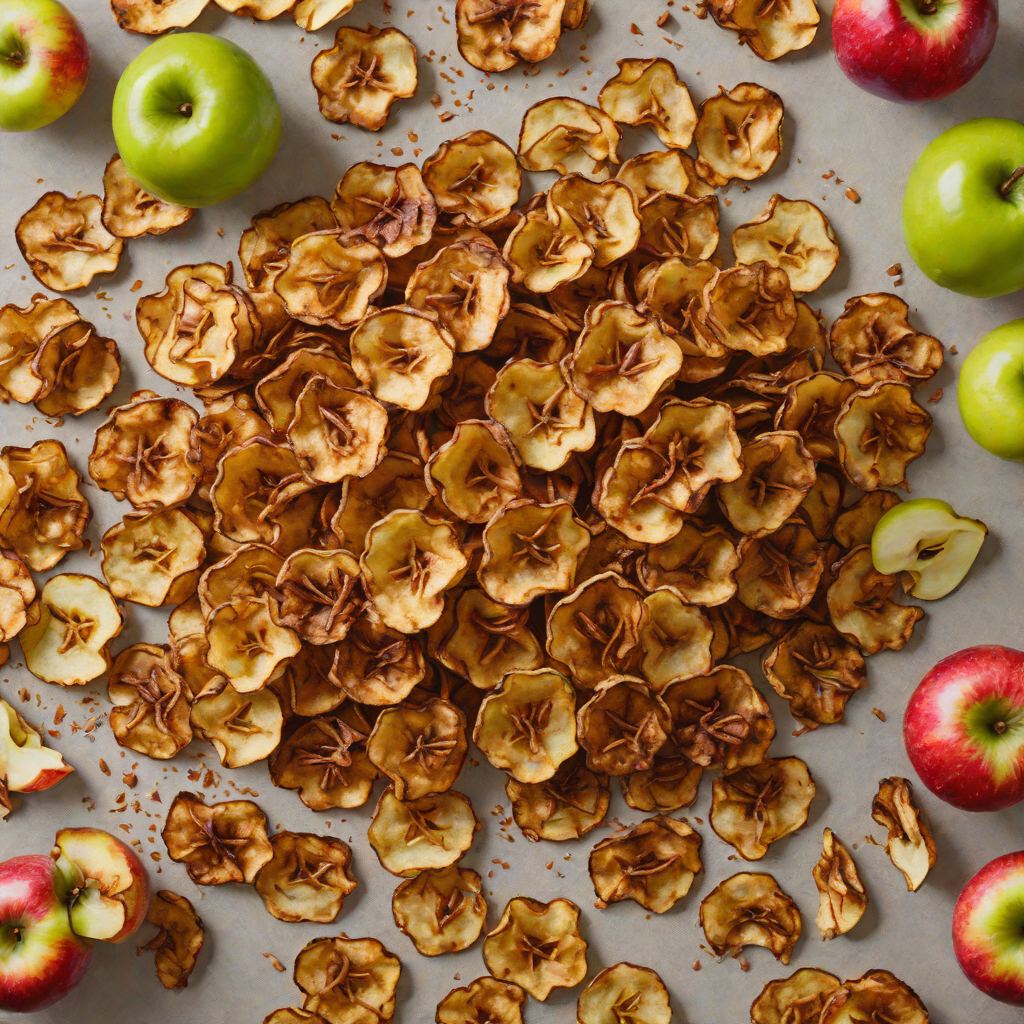 Air-Fried Cinnamon Sugar Apple Chips