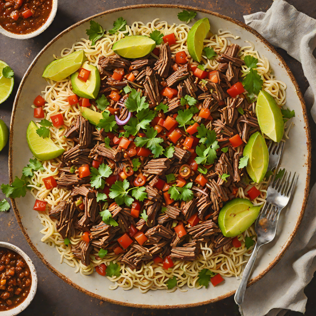 Slow-Cooked Beef Barbacoa with Chipotle and Cumin