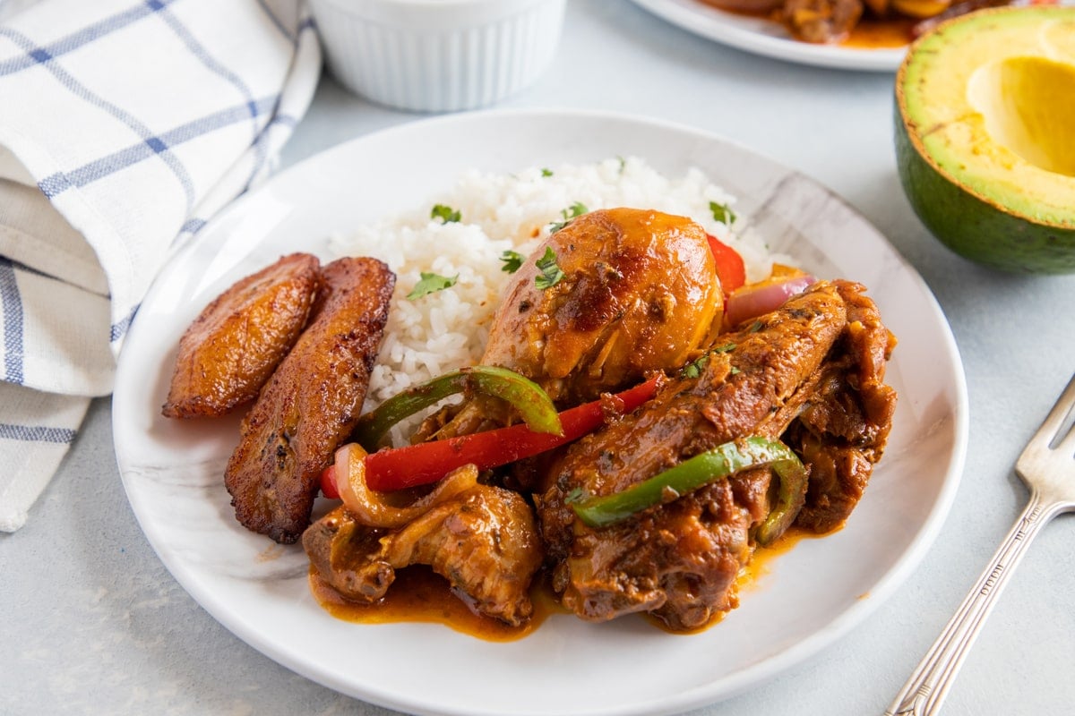 Dominican Stewed Chicken with Sofrito and Potatoes