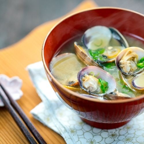 Kombu and Clam Broth with Sake