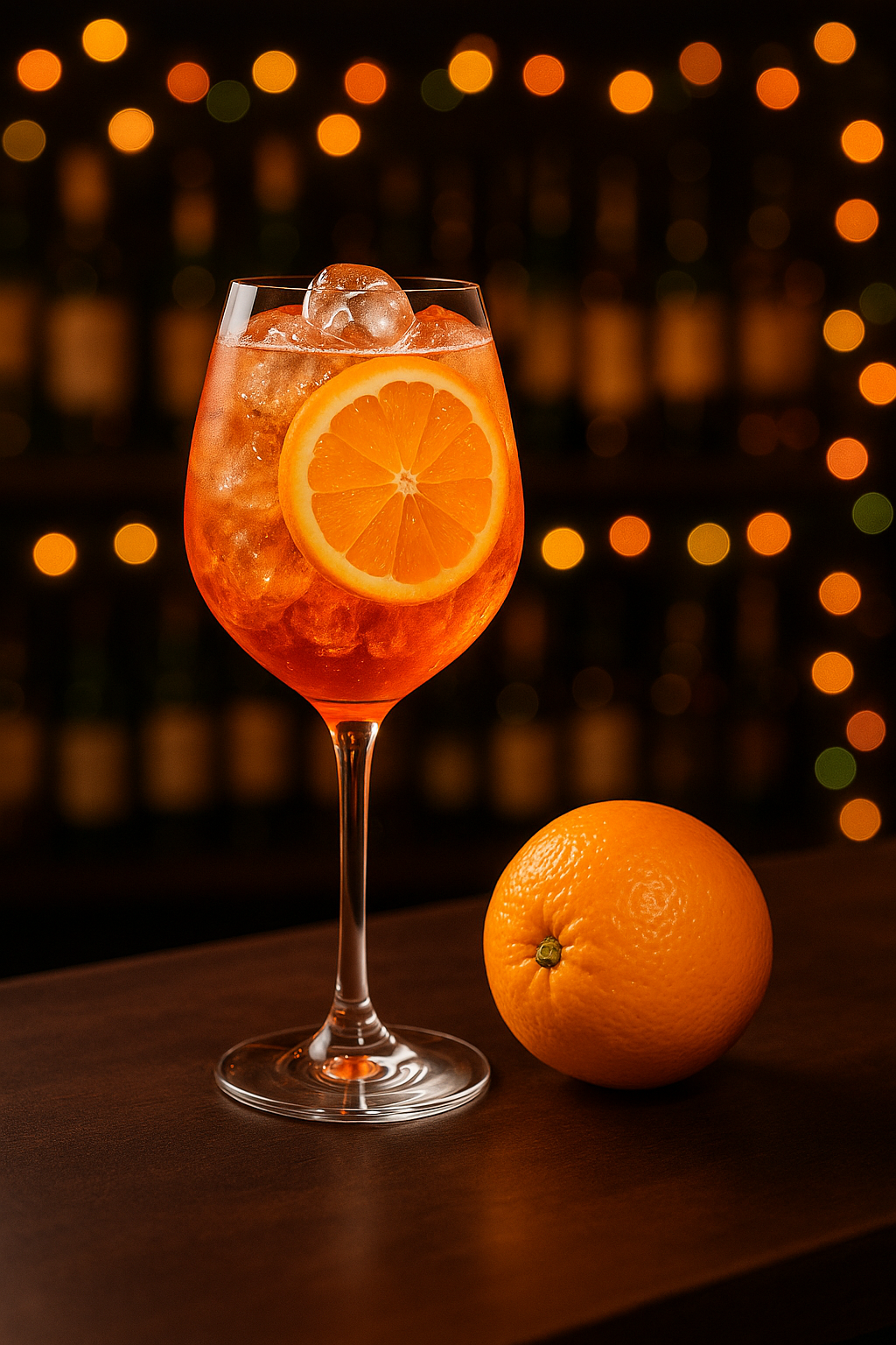 Orange-Infused Vodka Spritz with Prosecco