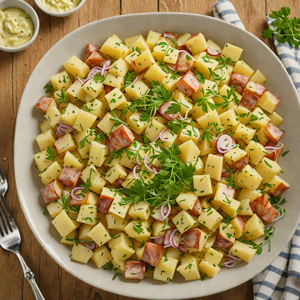 Viennese Potato Salad with Mustard and Chives