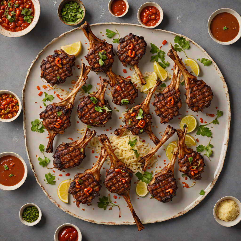 Grilled Ethiopian-Inspired Berbere Lamb Chops