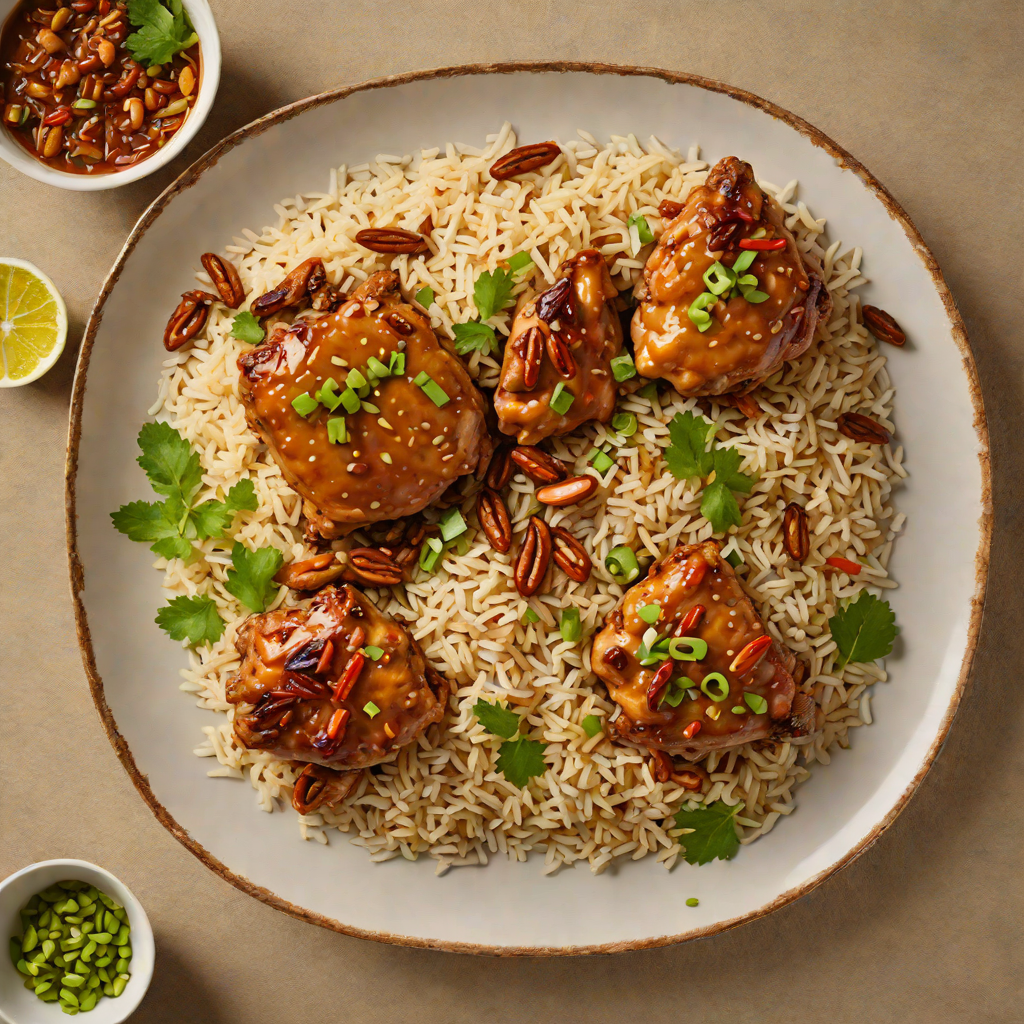 Steamed Tamarind Chicken with Burmese Spiced Rice