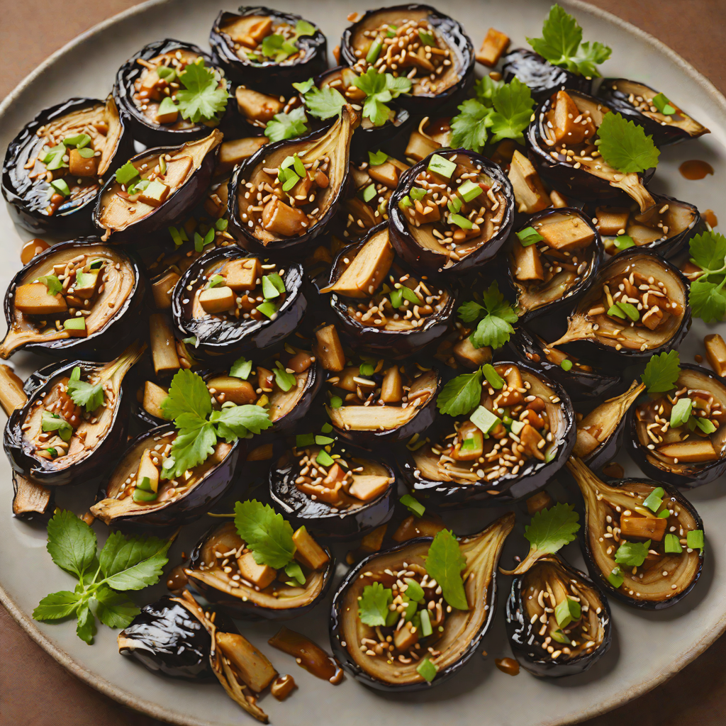 Stir-Fried Chinese Eggplant with Garlic and Soy Sauce