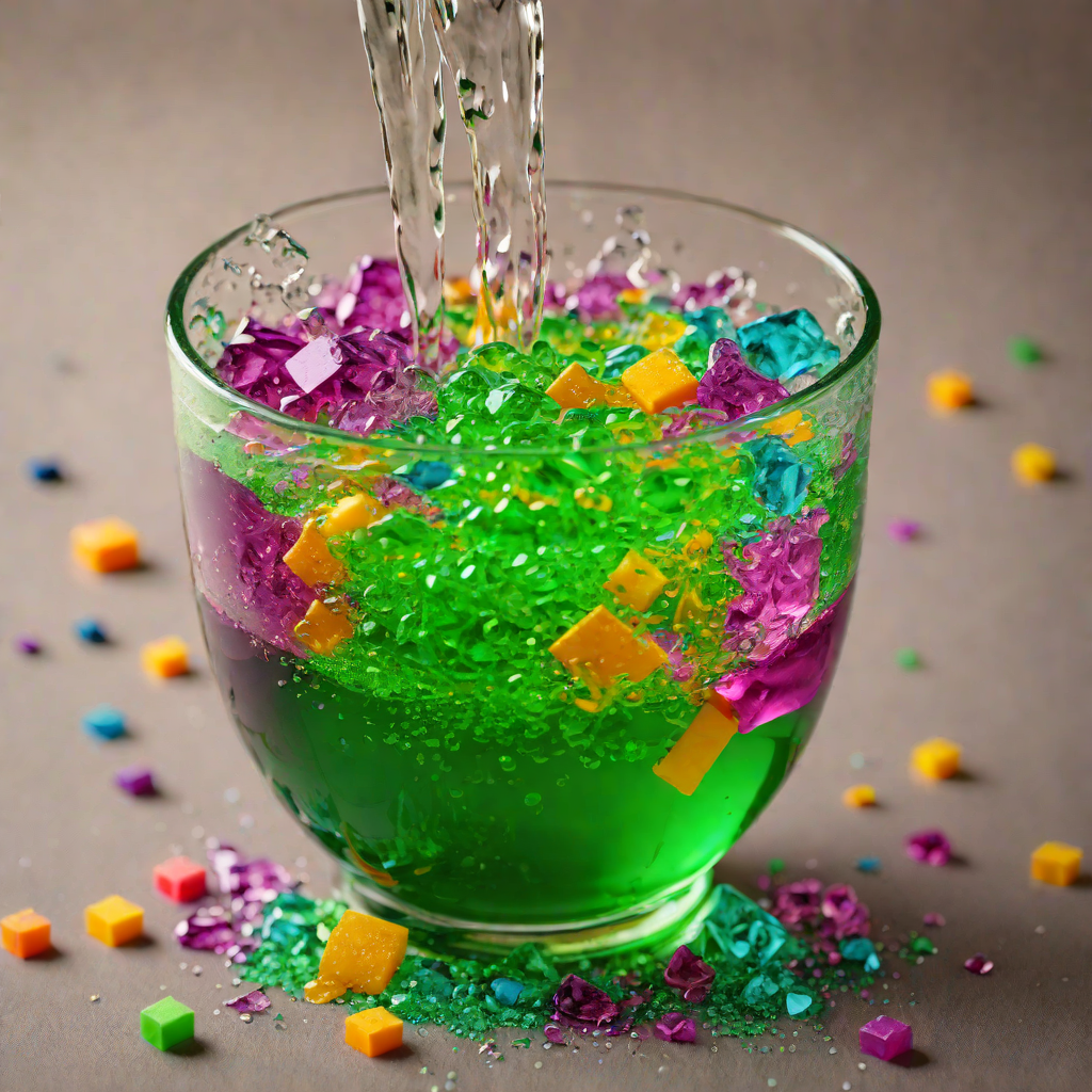 Homemade Fizzy Color Changing Potion