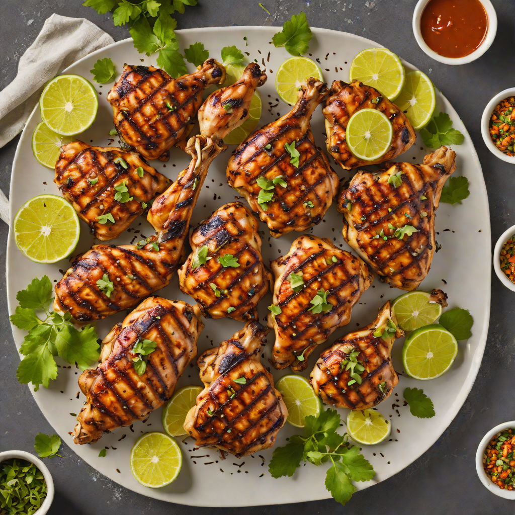 Puerto Rican-Style Mojo Marinated Grilled Chicken