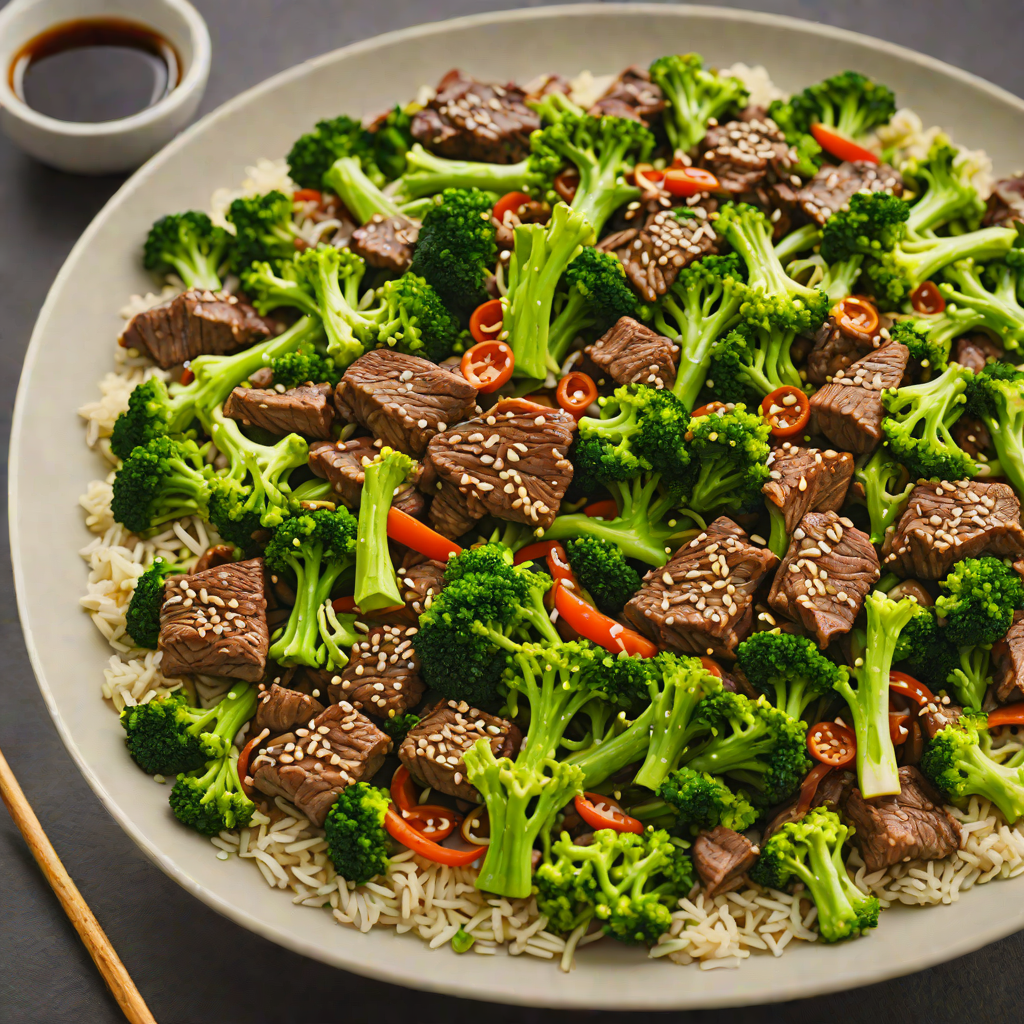 Quick Sautéed Beef and Broccoli Stir Fry with Garlic Soy Sauce
