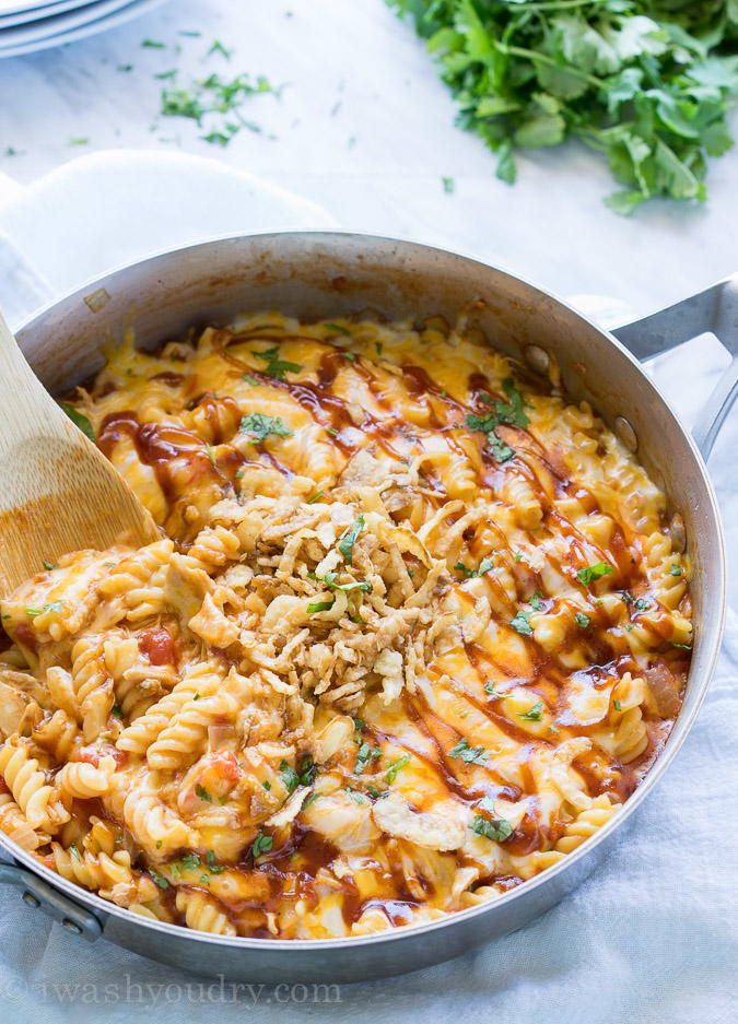 Southern BBQ Chicken Pasta