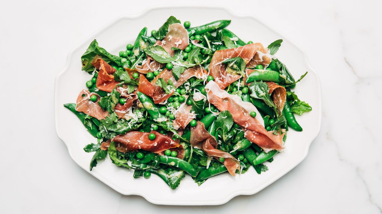 Spring Pea and Prosciutto Salad