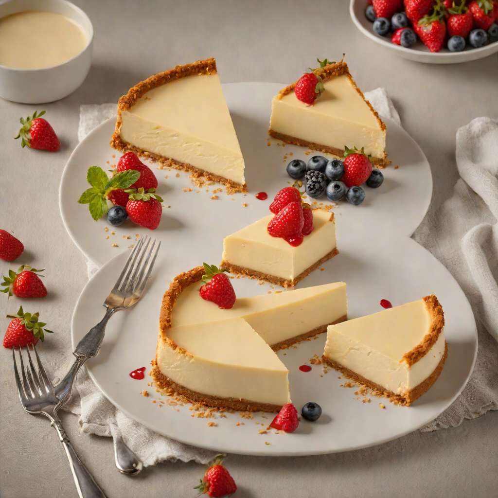 Classic New York Style Cheesecake with Graham Cracker Crust