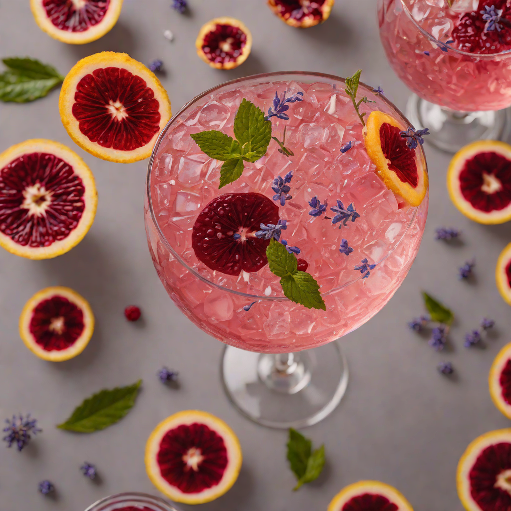 Bubbly Hibiscus Lavender Fizz