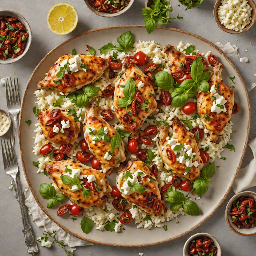 Oven-Baked Greek Chicken with Feta and Sundried Tomatoes