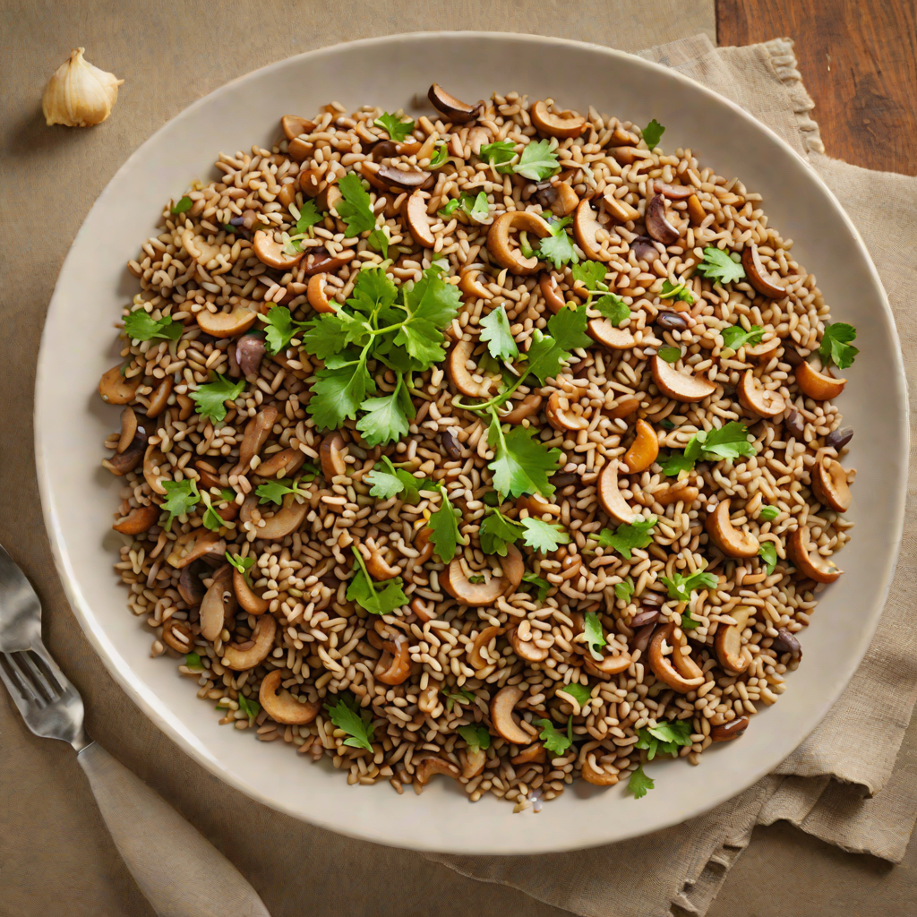 Sautéed Moscow-Style Buckwheat with Mushrooms and Onions