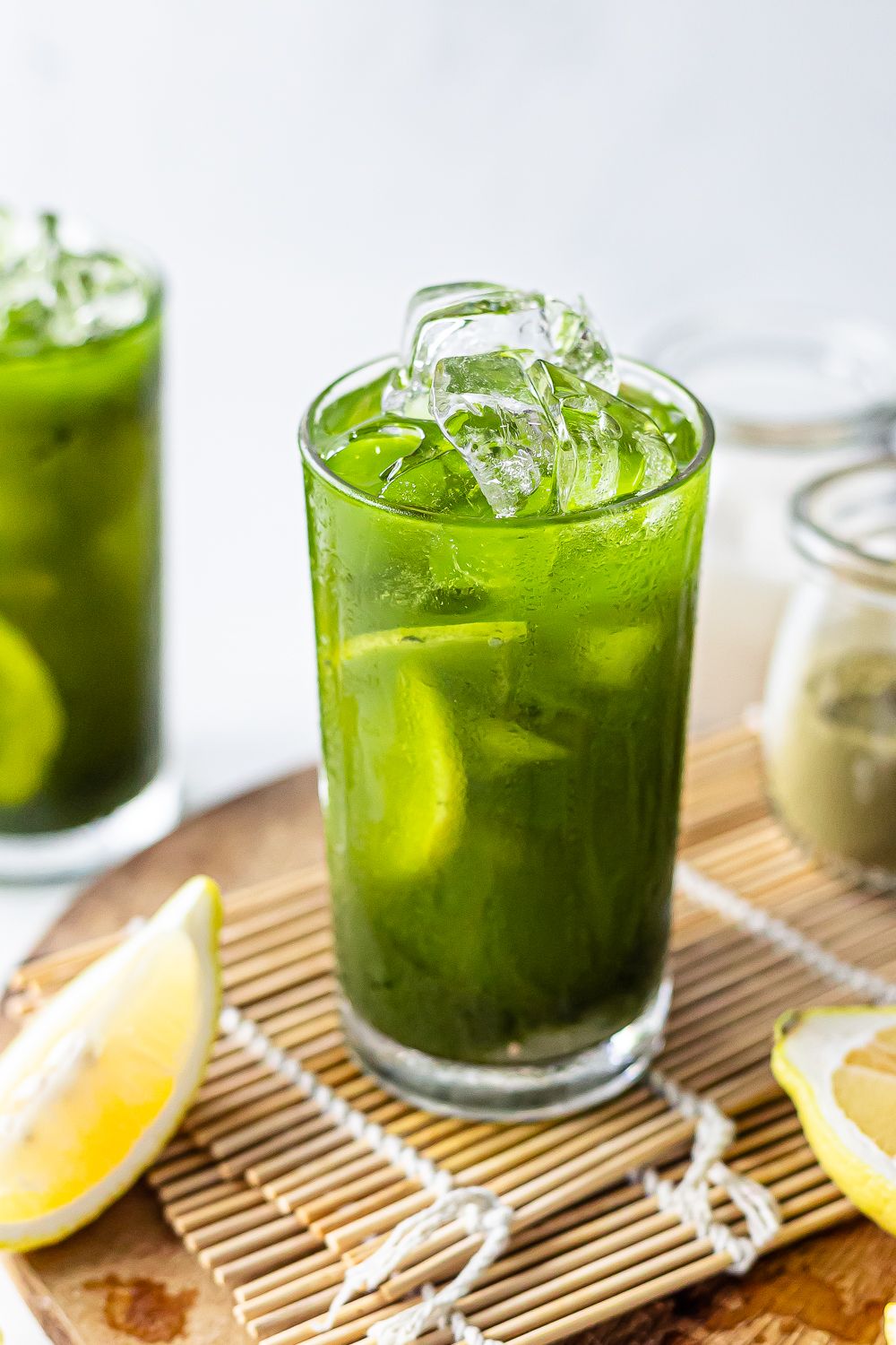Herbal Green Tea and Yuzu Cooler