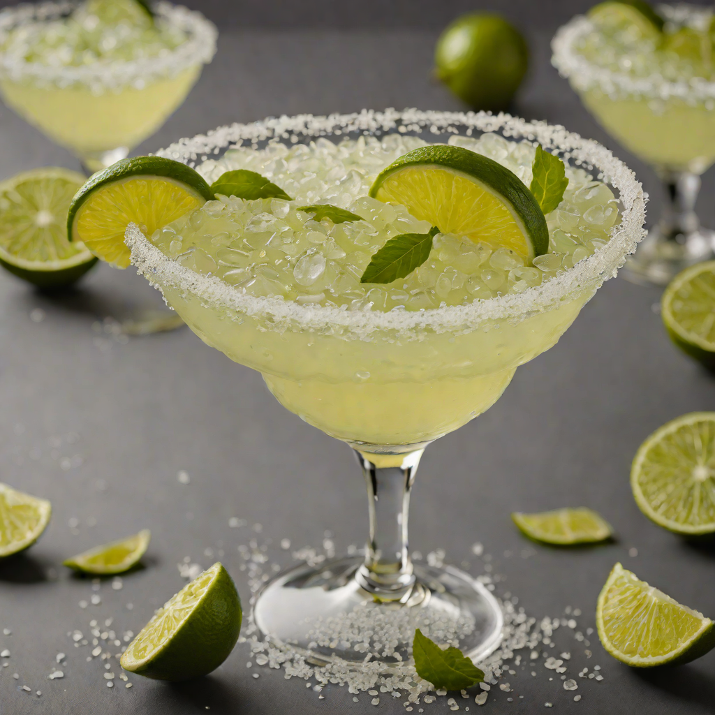 Salt-Rimmed Margarita with Balanced Sweetness