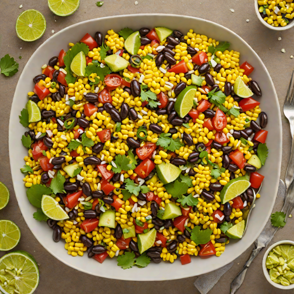 Chili-Lime Black Bean and Corn Salad