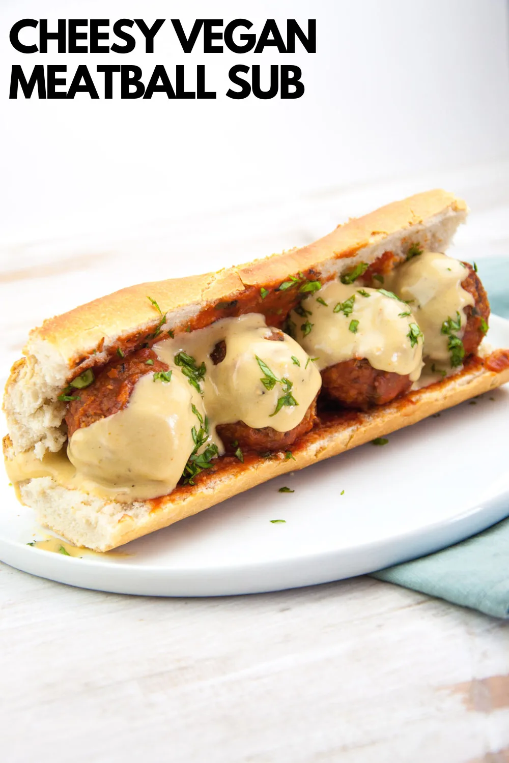 Cheesy Veggie-Packed Meatball Subs