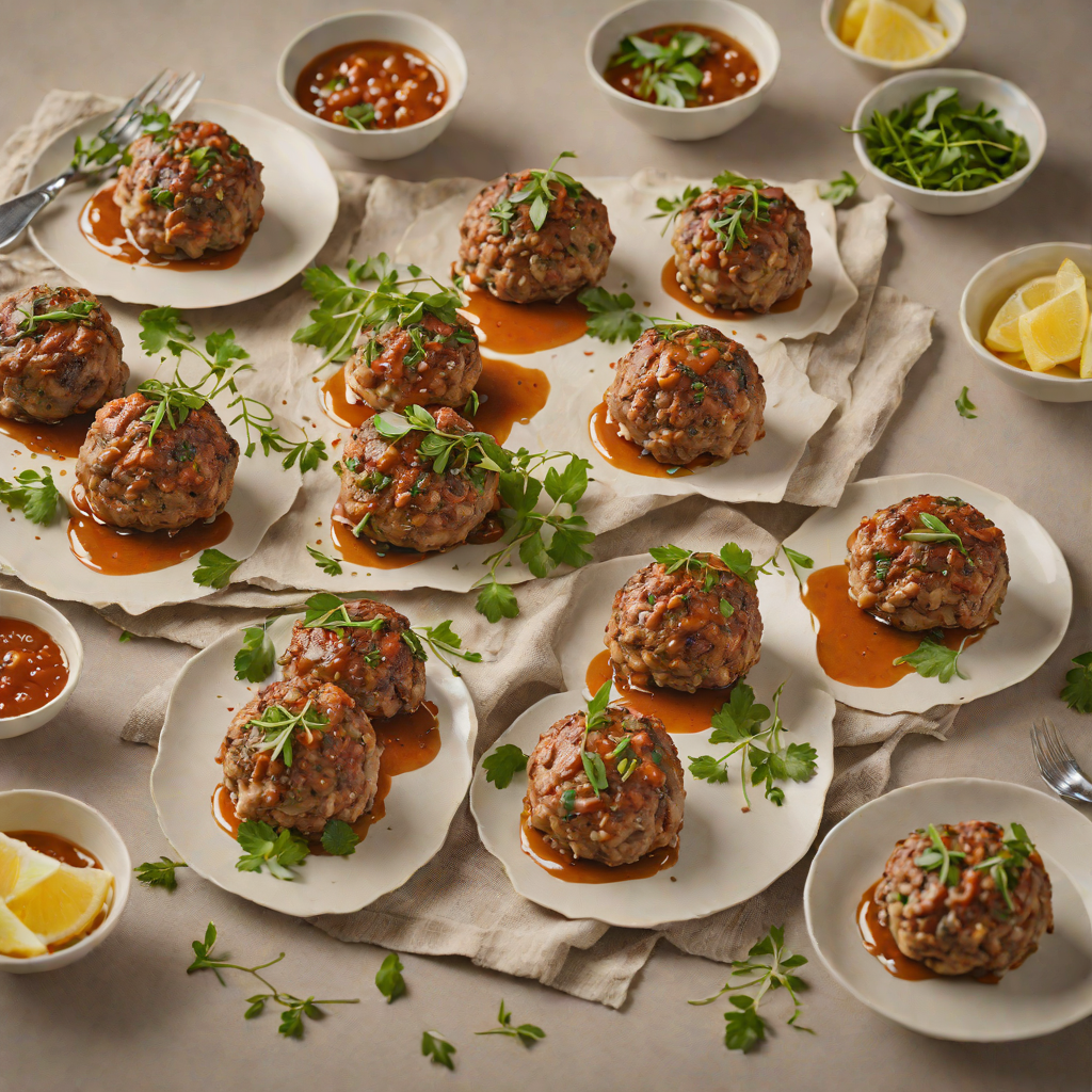 Slow-Cooked Australian Lamb Rissoles with Herbs