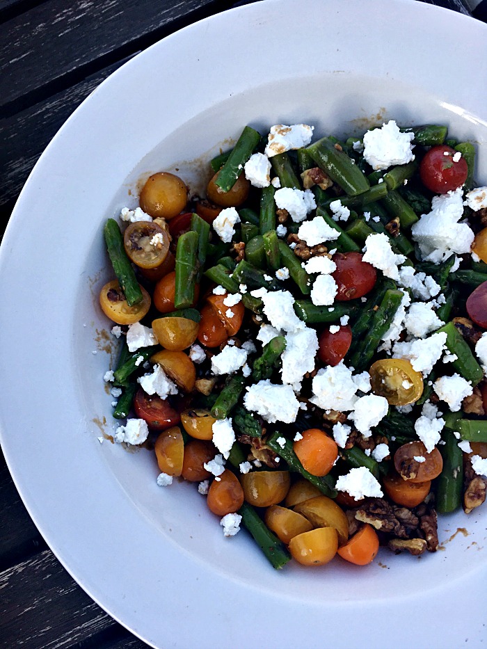 Spring Asparagus and Ricotta Salad