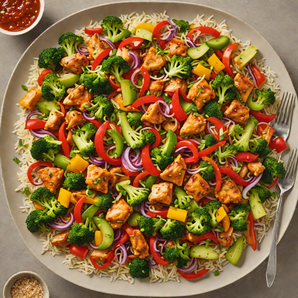 AI Coach Inspired Spiced Chicken Stir-Fry with Vegetables